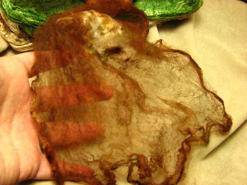 One layer of silk hankie