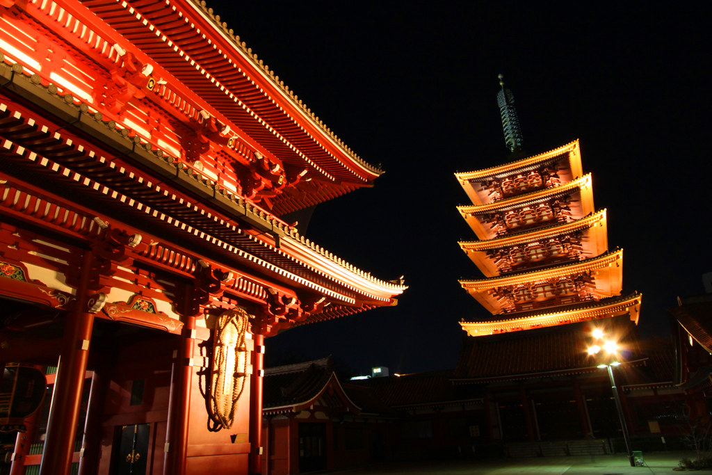 Asakusa Night View Photo (11)