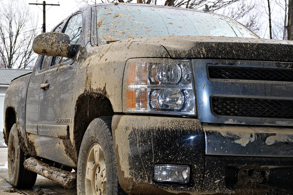 Muddy Chevy Silverado
