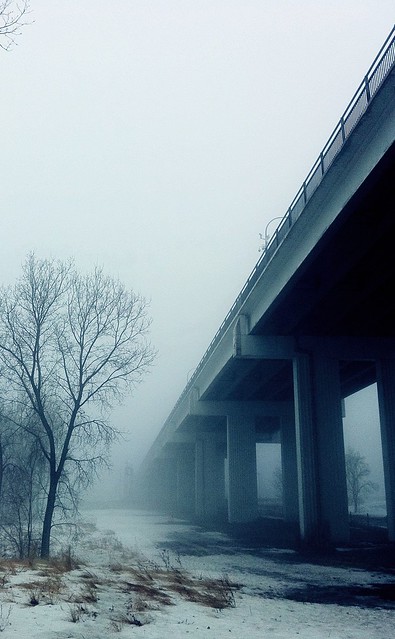 Bridge in the mist