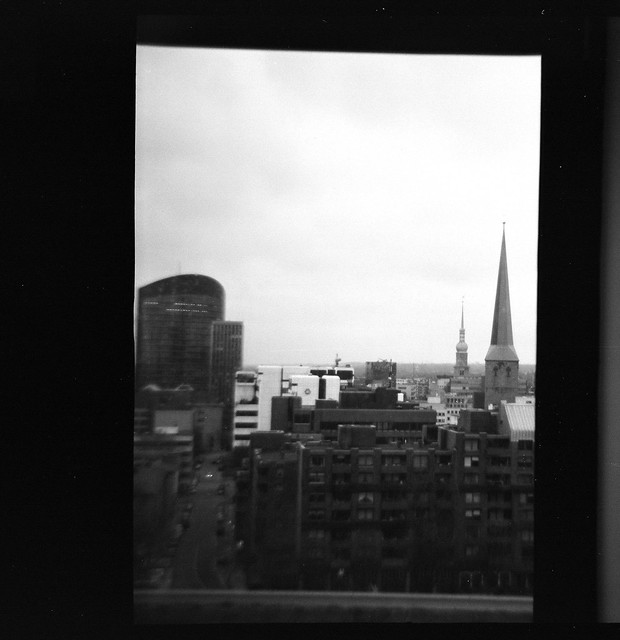One last picture from my b/w Diana F+ film - wasn't scanned last time