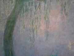 Claude Monet, "Les Nymphéas," Les Deux saules (detail)