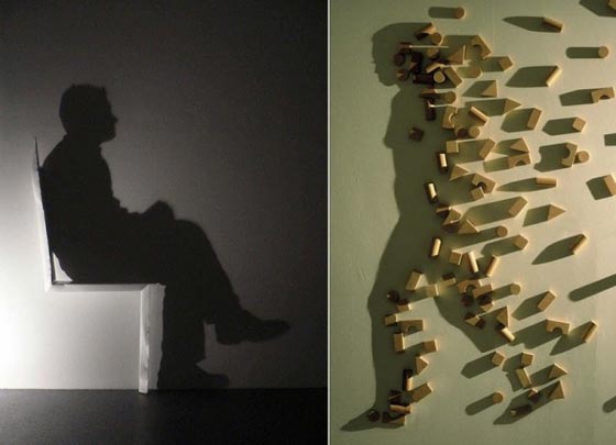 arte con sombras