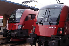 A ÖBB railjet 1116 233/216 Wien 13-03-2011