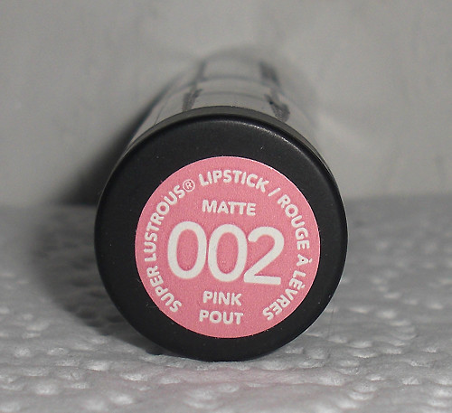 Revlon's Matte Lipstick in 002 Pink Pout