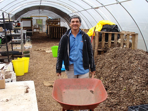 Noel with Wheelbarrow