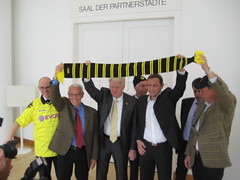 Impression von der Pressekonferenz zur Meisterfeier von Borussia Dortmund (BVB)