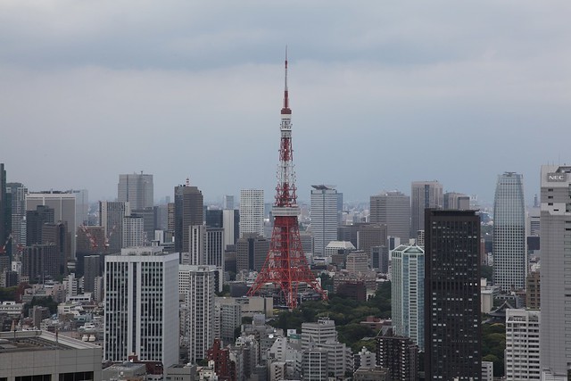 東京タワー北側にポバリングスペースがある...