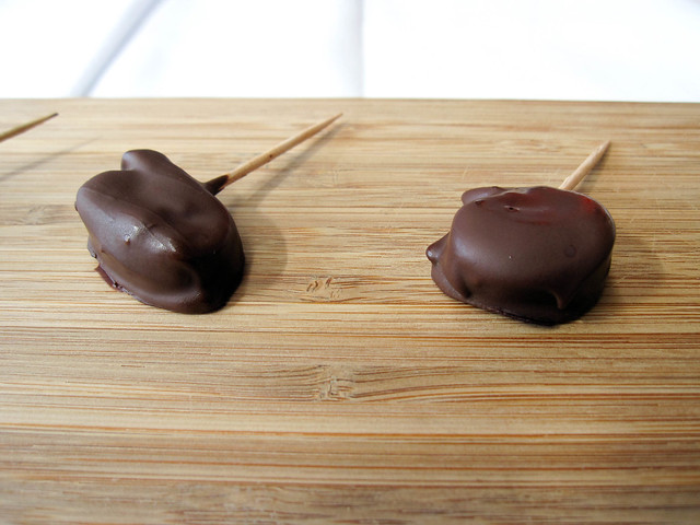 Chocolate-covered candied oranges