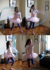 dancing with ribbons