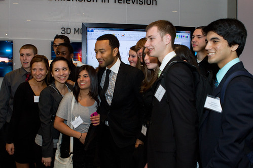 Solve for Tomorrow Award Ceremony at the Samsung Experience with John Legend