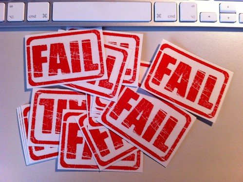 FAIL stickers