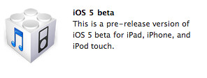 iOS 5 beta