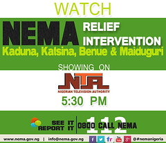 Stay Tuned to NTA @ 5:30 pm today, the 23rd of May, 2014, to watch NEMA Relief Intervention in some states recently...