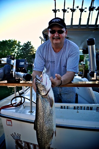 Dick and his Lake Trout again