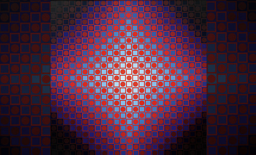 Victor Vasarely • <a style="font-size:0.8em;" href="http://www.flickr.com/photos/30735181@N00/5323567121/" target="_blank">View on Flickr</a>