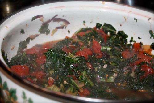 Stewed Kale and Tomatoes