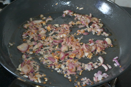 fried onions for Cheese Risotto