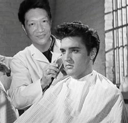 Jonal Chong with Elvis
