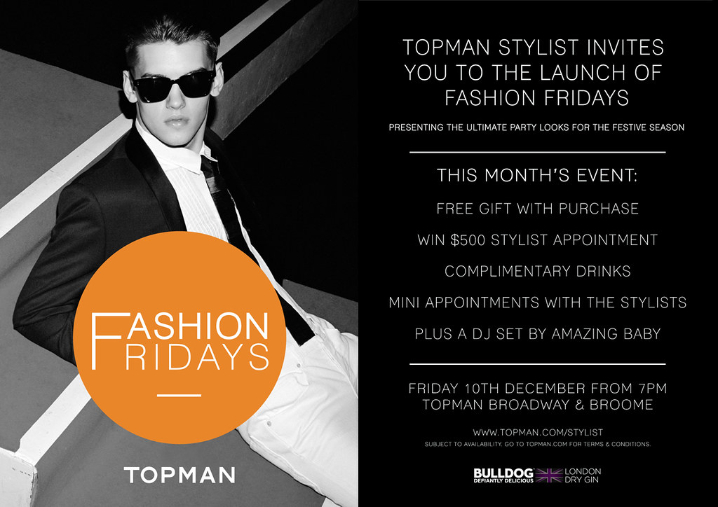 Fashion Fridays at Topman NYC