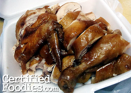 Wai Ying's Soy Chicken, half order - Php 190.00 - CertifiedFoodies.com