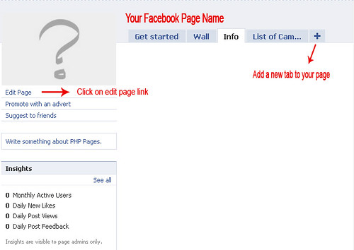 Coloring to facebook page by add custom tab | Anil Labs