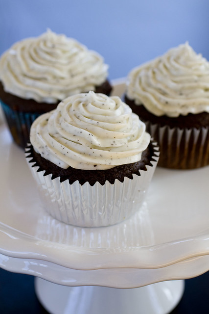 Chocolate Cupcakes with Earl Grey Frosting 2