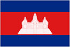 vlajka KAMBODŽA