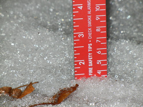 Ice accumulation in Helena