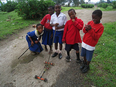 School kids in Buea, Cameroon
