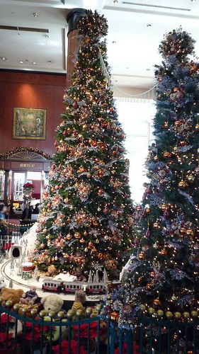 ウェスティンホテルのクリスマスツリー