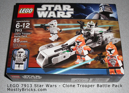 LEGO 7913 Star Wars Clone Trooper Battle Pack