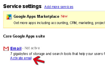 Activate Google Apps email - blankpixels.com