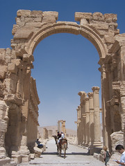 Triumphal Arch at Palmyra. (I)