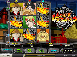 free Ultimate Fighters slot mini symbol 2