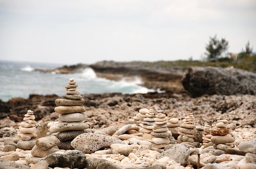 stacks of rocks