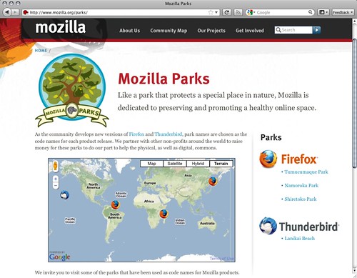Mozilla Parks