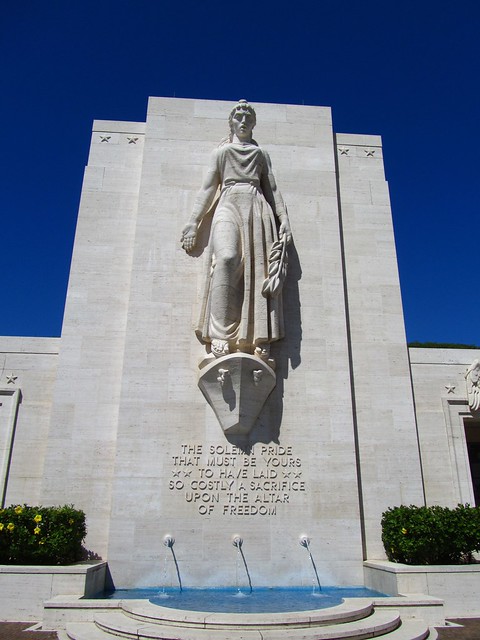 National Memorial Cemetery of the Pacific, Honolulu, the Punchbowl, Oahu, Hawaii