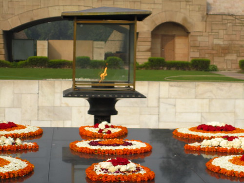 Raj Ghat - Gandhi memorial