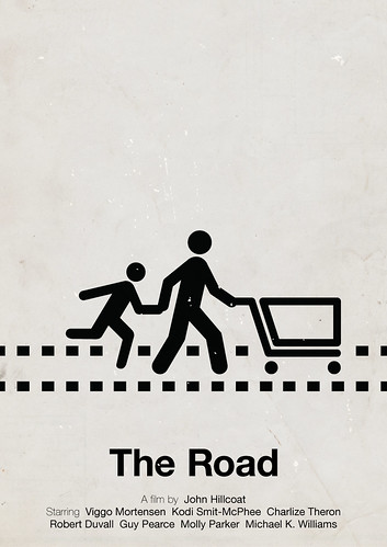 'The Road' pictogram movie poster