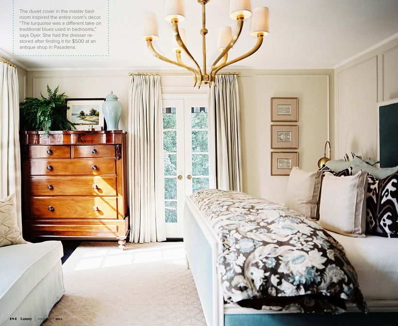 Jen Dyer Lonny bedroom