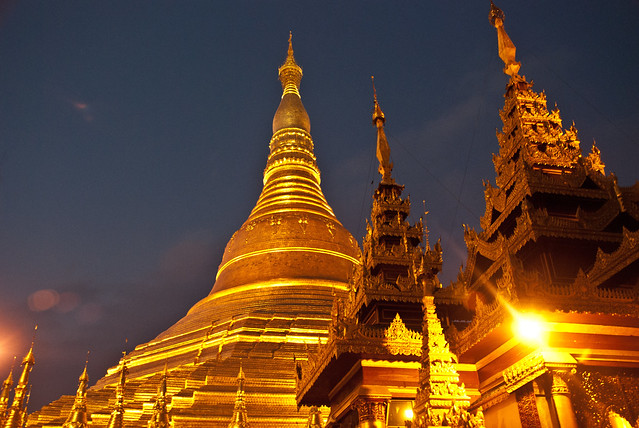 Shwedagon Pagoda, Yangon, Myanmar 1
