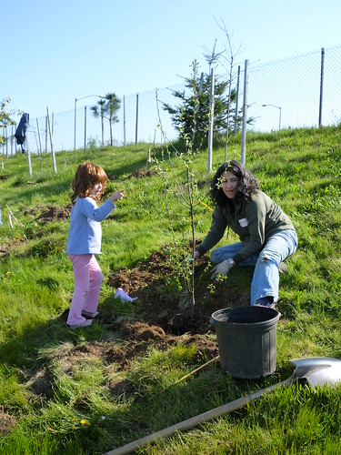 April 23, 2011 Earth Day I-205 Planting