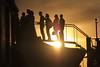 Silhouttes at the Lightship Frying Pan - by ChrisGoldNY, on Flickr