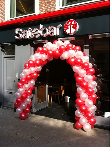 Balloon Arch 6m Satebar Witte the Withstraat Rotterdam