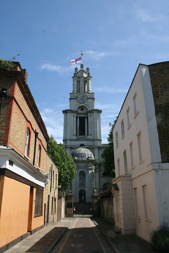 Official entrance to St Anne's Limehouse