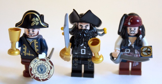 Three minifigures will there be, no more, no less. The number will be three. Well, except that there are four. If you count the skeleton.