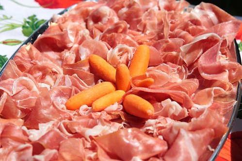 Italian proscuitto crudo ham - very good