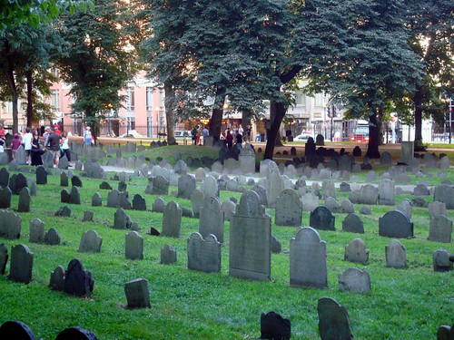 boston cemetery granary park