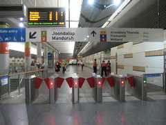 transperth underground station